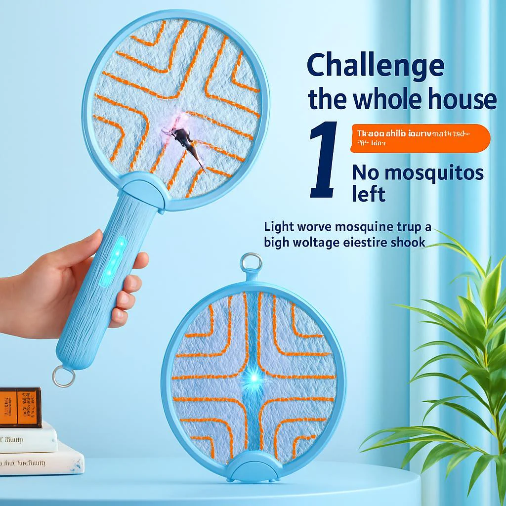 Eco-Friendly Electric Mosquito Swatter & Trap - Image 3