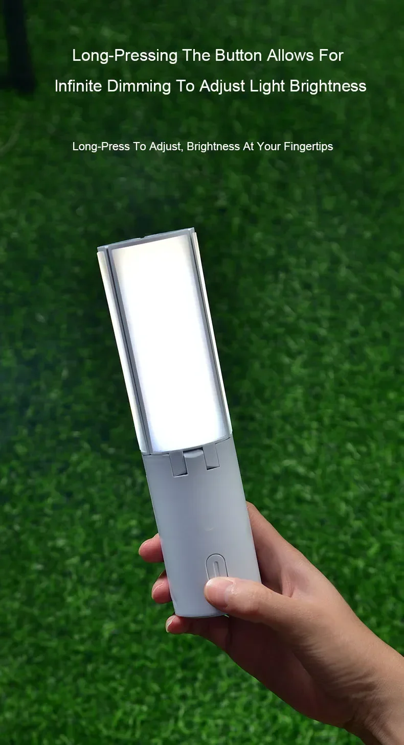 Folding Outdoor Camping Lamp Rechargeable Emergency Lamp High Capacity Lighting Torch Portable Tent Hanging Light Lantern - Image 17