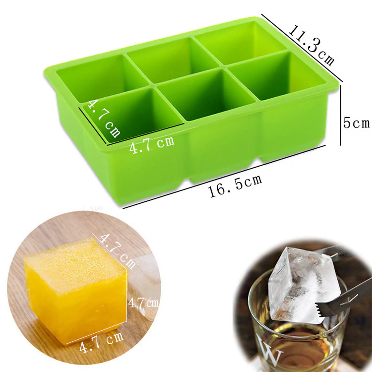 Silicone Ice Cube Tray - Durable, Reusable, Eco-Friendly - Image 14