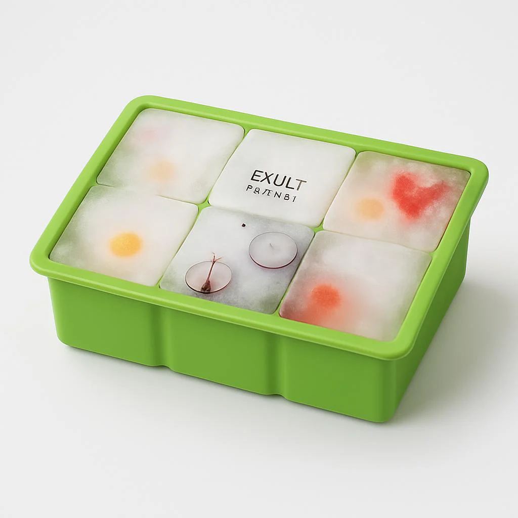 Silicone Ice Cube Tray - Durable, Reusable, Eco-Friendly - Image 8