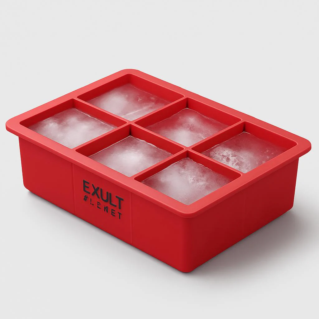 Silicone Ice Cube Tray - Durable, Reusable, Eco-Friendly - Image 9