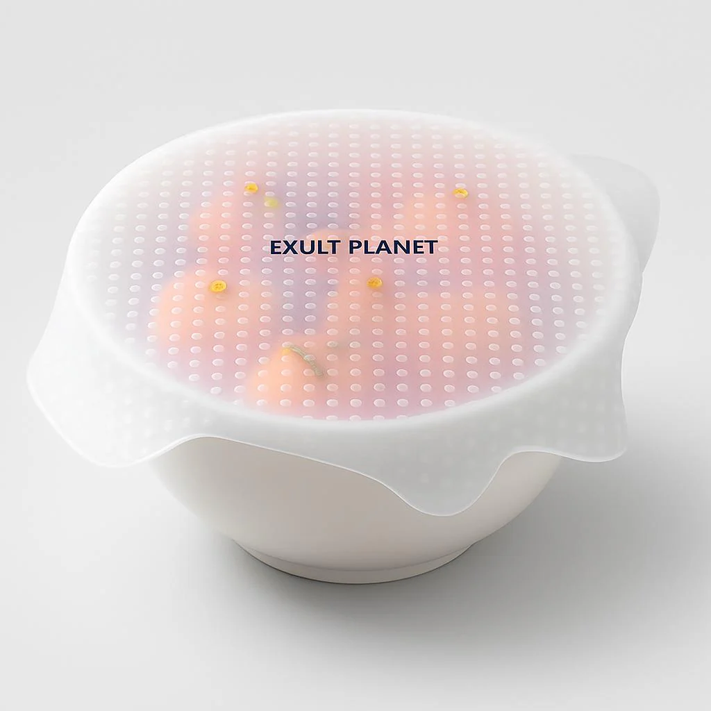 Reusable Silicone Food Covers - Eco-Friendly Stretchable Bowl Lids - Image 6
