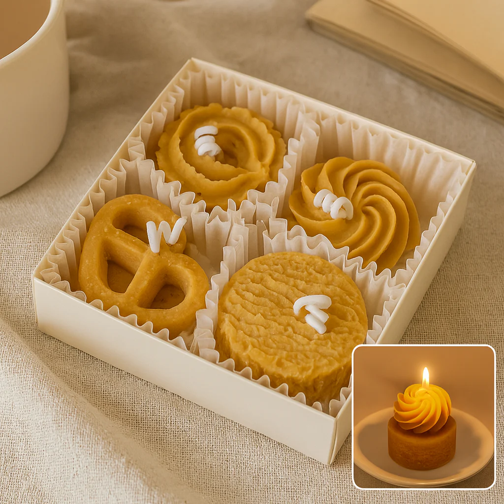 Food Soy Wax Candle – Realistic Food Design, Aromatherapy, Eco-Friendly - Image 4