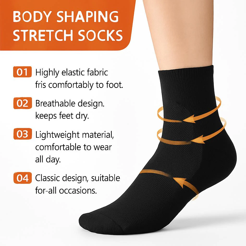 Self-Heating Comfort Massage Socks for Circulation - Image 5