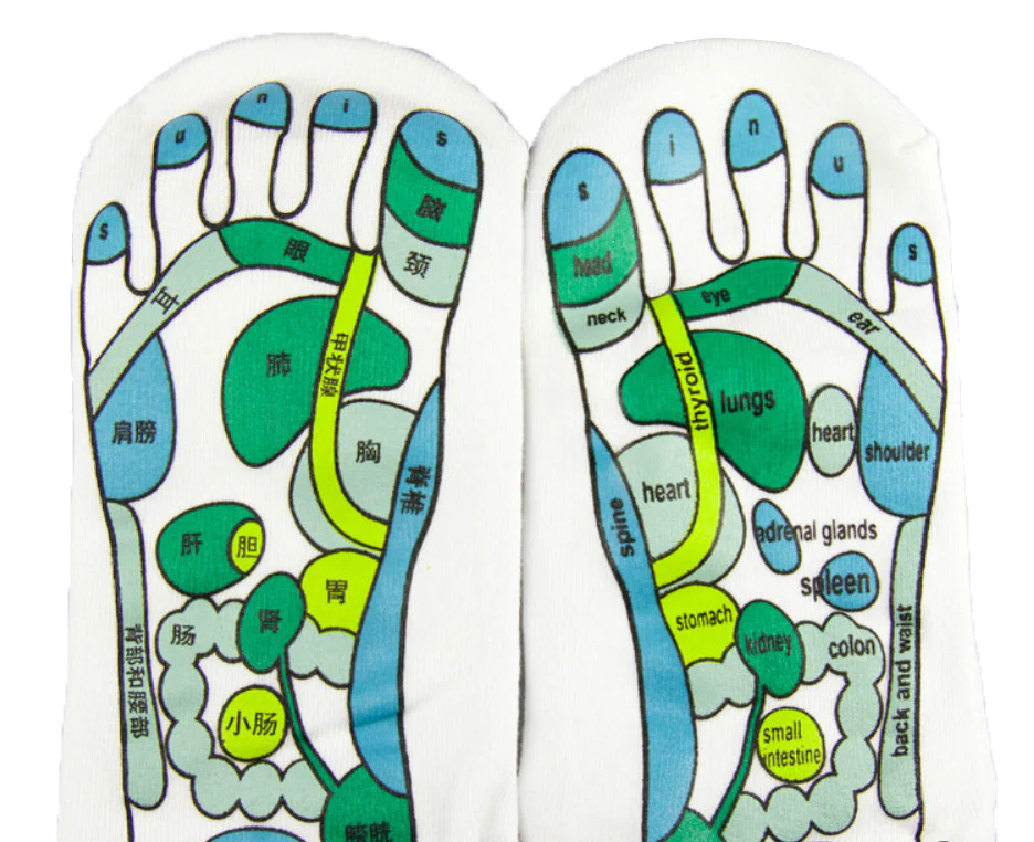 Reflexology Wellness Socks for Holistic Health - Image 13