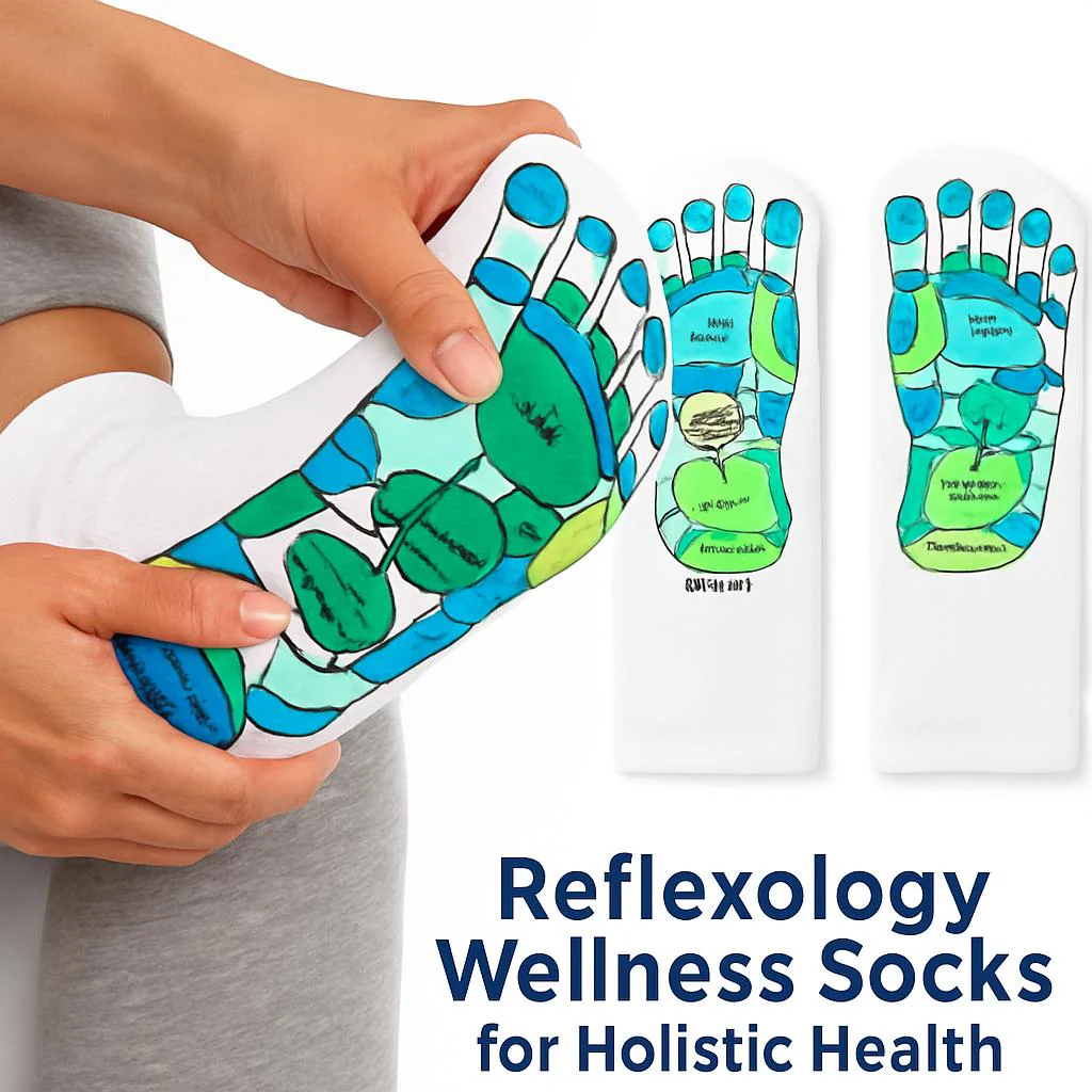 Reflexology Wellness Socks for Holistic Health - Image 5