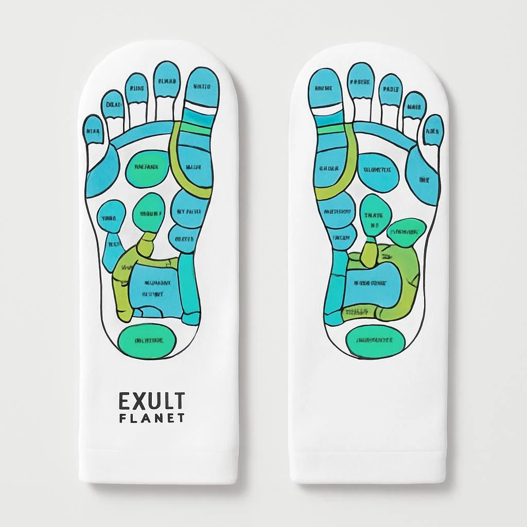 Reflexology Wellness Socks for Holistic Health - Image 7