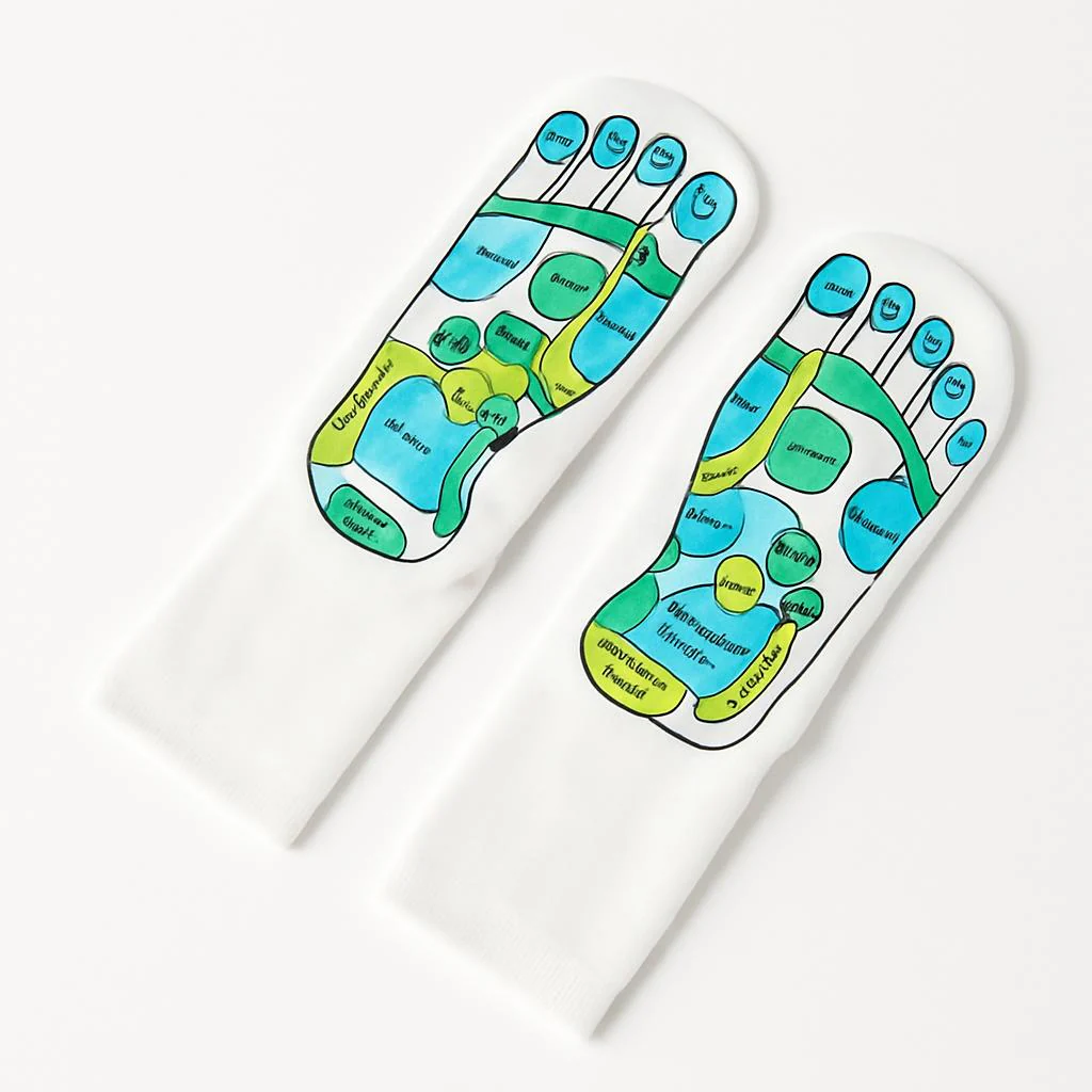 Reflexology Wellness Socks for Holistic Health - Image 8