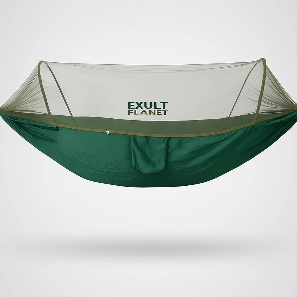 Eco-Friendly Quick-Open Hammock with Mosquito Net - Image 17