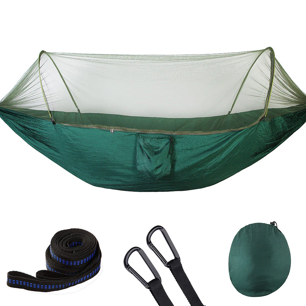Eco-Friendly Quick-Open Hammock with Mosquito Net - Image 5
