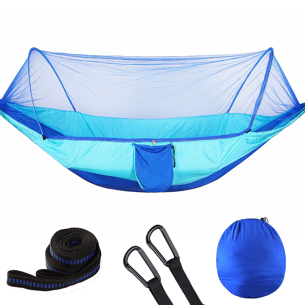 Eco-Friendly Quick-Open Hammock with Mosquito Net - Image 7