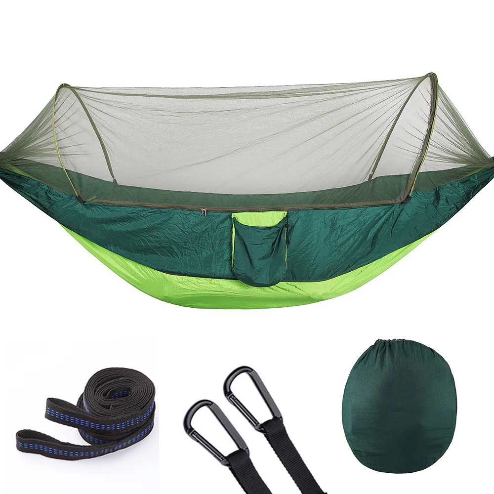 Eco-Friendly Quick-Open Hammock with Mosquito Net - Image 8