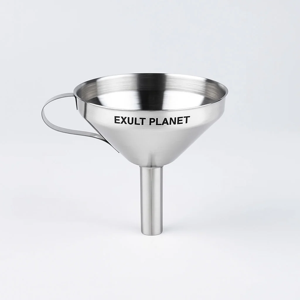 Eco-Friendly Stainless Steel Y Shaped Wine Funnel Set