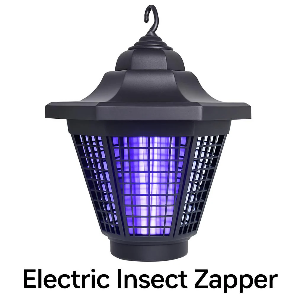 Eco-Friendly Outdoor Bug Zapper Lantern - Chemical-Free Pest Control - Image 2