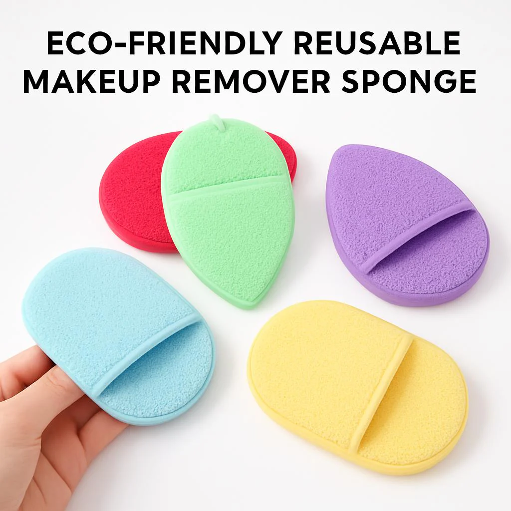 Eco-Friendly Reusable Makeup Remover Sponge - Image 3