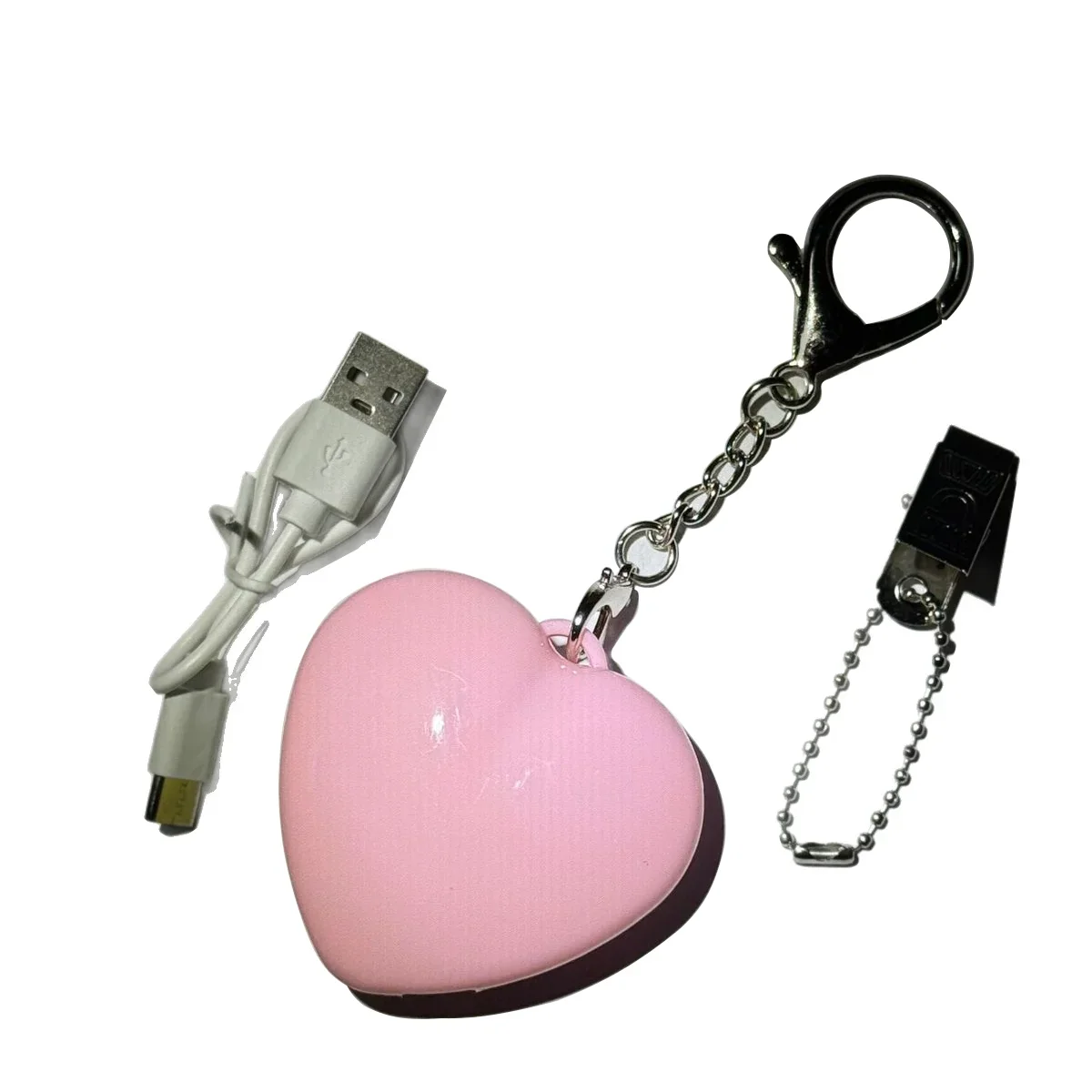 Glow Heart Light Rechargeable Purse Light Touch-Sensitive Heart Cloud Shaped LED Bag Lamp Women USB Charging Compact Wallet Ligh - Image 12