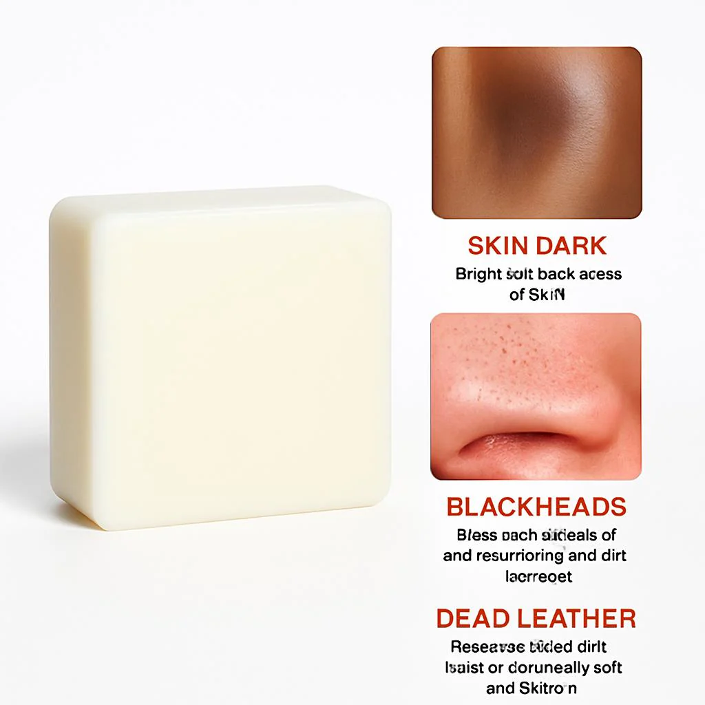 Natural Glutathione White Soap Bar for Skin Whitening and Exfoliation - Image 6