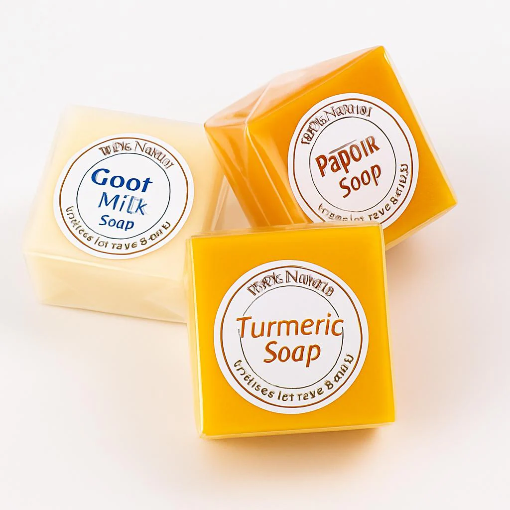 Goat's Milk & Turmeric Luxury Facial Soap - Image 3