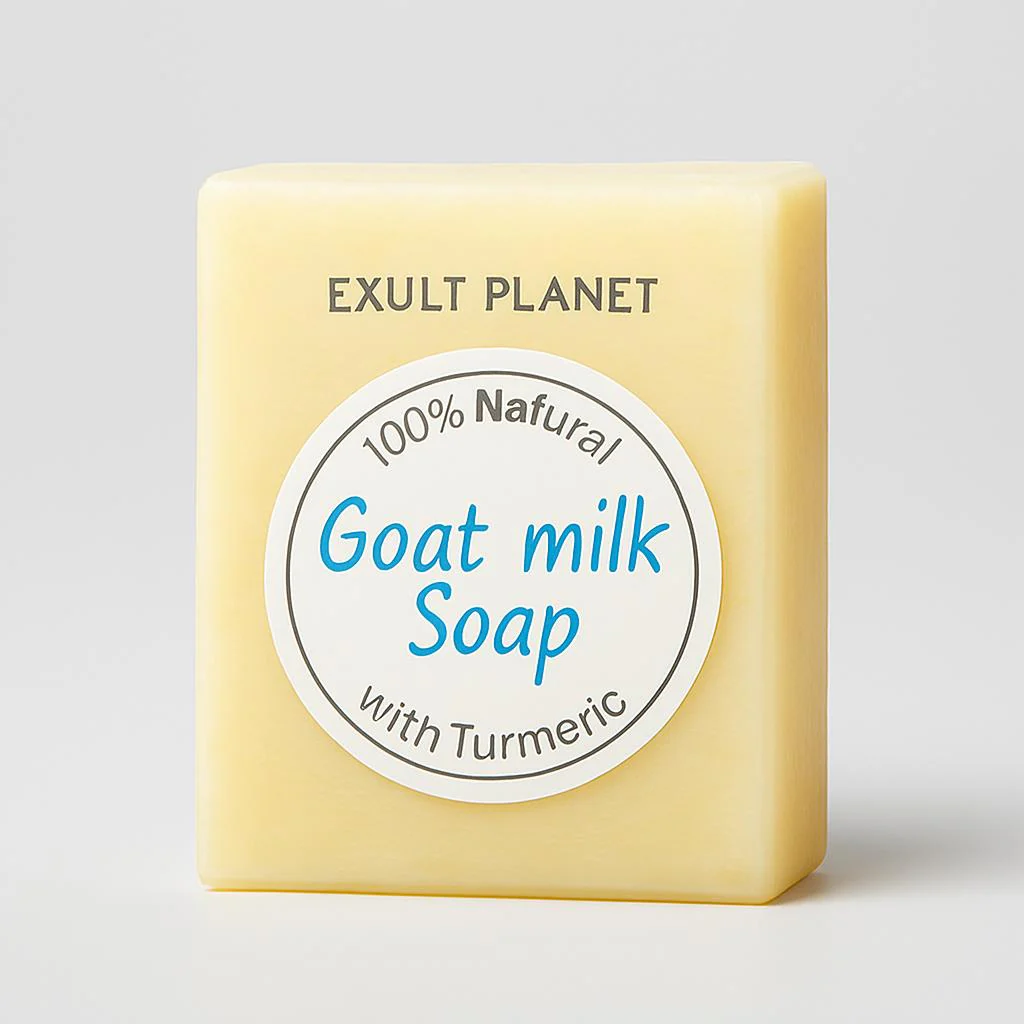 Goat's Milk & Turmeric Luxury Facial Soap - Image 5
