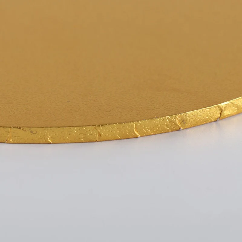 Eco-Friendly Gold Wooden Cake Base - Image 10