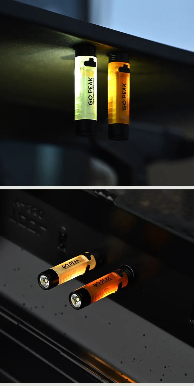 GOPEAK New Pocket Mini Flashlight Outdoor Key Clip Cap Ambient Led Long Endurance Disaster Relief Emergency 5050 Small Light - Image 11
