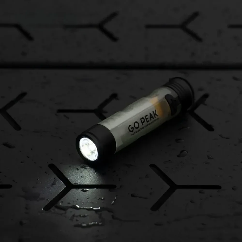 GOPEAK New Pocket Mini Flashlight Outdoor Key Clip Cap Ambient Led Long Endurance Disaster Relief Emergency 5050 Small Light - Image 5