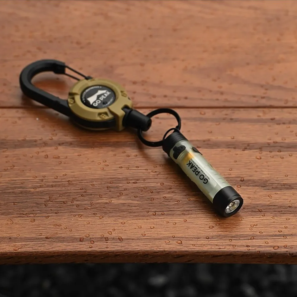 GOPEAK New Pocket Mini Flashlight Outdoor Key Clip Cap Ambient Led Long Endurance Disaster Relief Emergency 5050 Small Light - Image 6