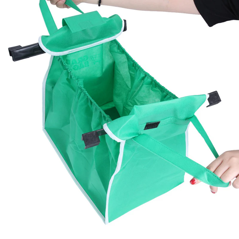 Eco-Friendly Reusable Green Shopping Bag for Groceries - Image 10