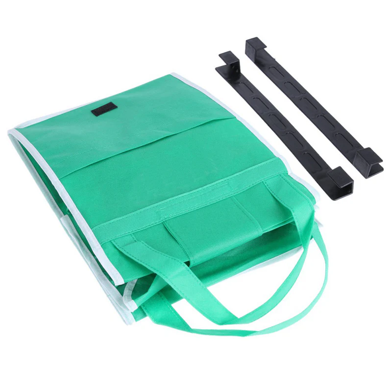 Eco-Friendly Reusable Green Shopping Bag for Groceries - Image 11