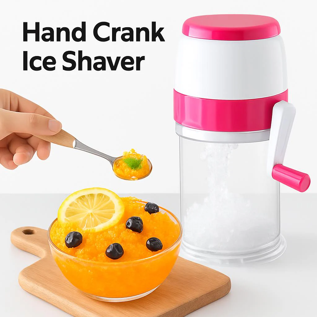 Eco-Friendly Hand Crank Ice Breaker Blender - Image 3