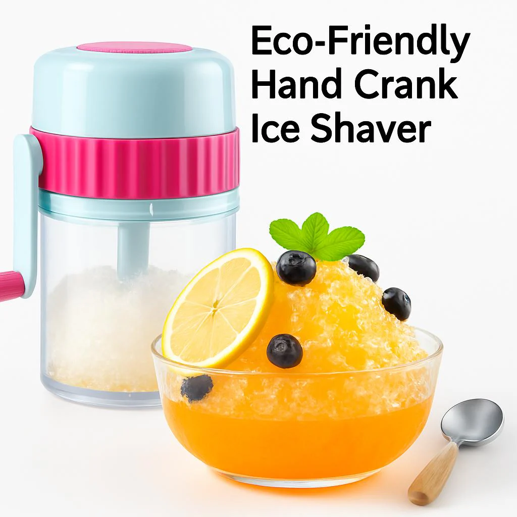 Eco-Friendly Hand Crank Ice Breaker Blender - Image 6