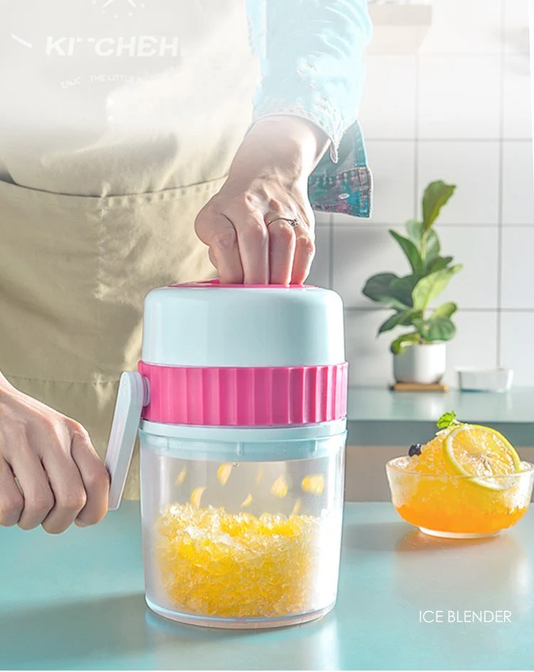 Eco-Friendly Hand Crank Ice Breaker Blender - Image 7