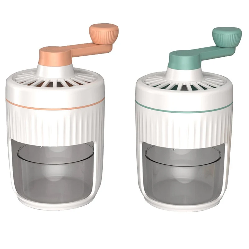 Hand Cranked Ice Shaving Machine for Smoothies - Image 13