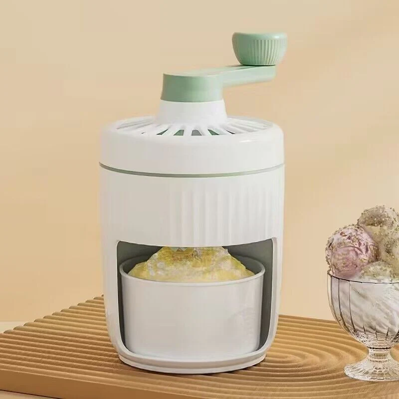 Hand Cranked Ice Shaving Machine for Smoothies - Image 21
