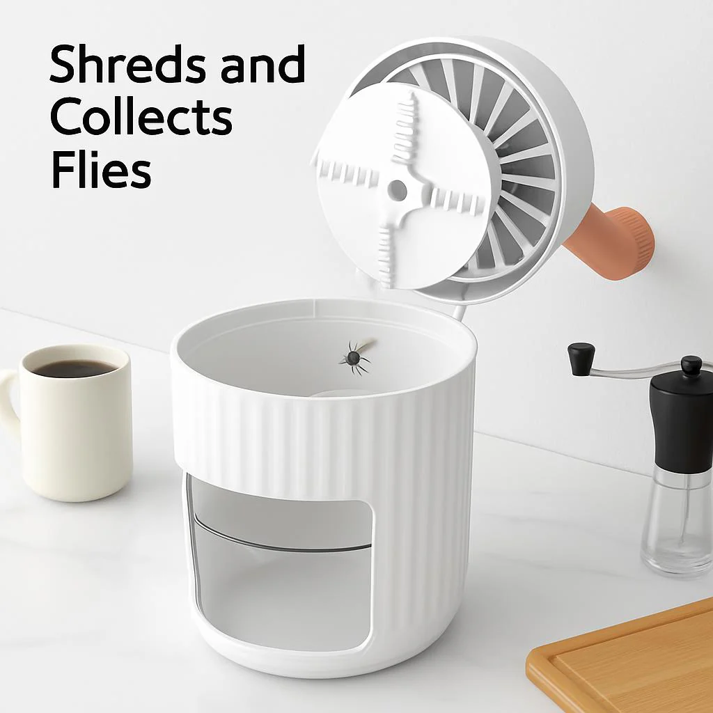 Hand Cranked Ice Shaving Machine for Smoothies - Image 3