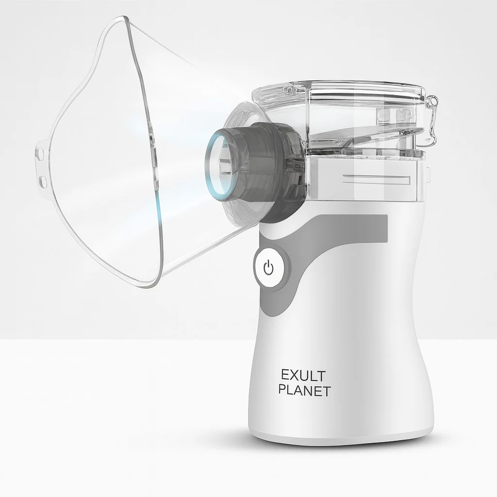 Eco-Friendly Portable Nebulizer for Health & Wellness