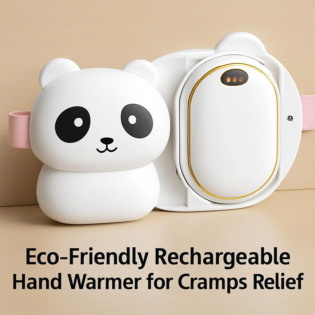 Eco-Friendly Rechargeable Hand Warmer for Cramps Relief - Image 3