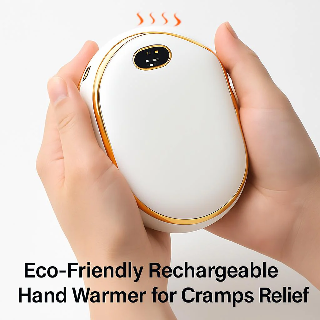 Eco-Friendly Rechargeable Hand Warmer for Cramps Relief - Image 6