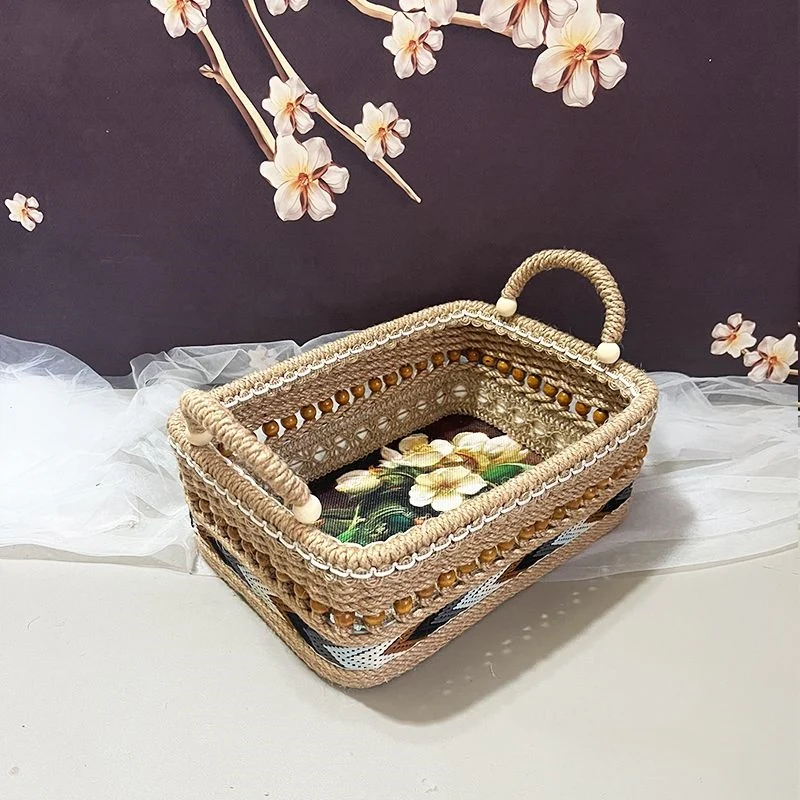 Eco-Friendly Natural Fiber Storage Basket - Image 10