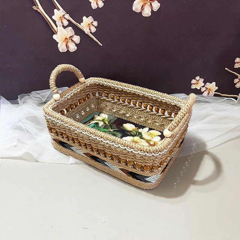 Eco-Friendly Natural Fiber Storage Basket - Image 11