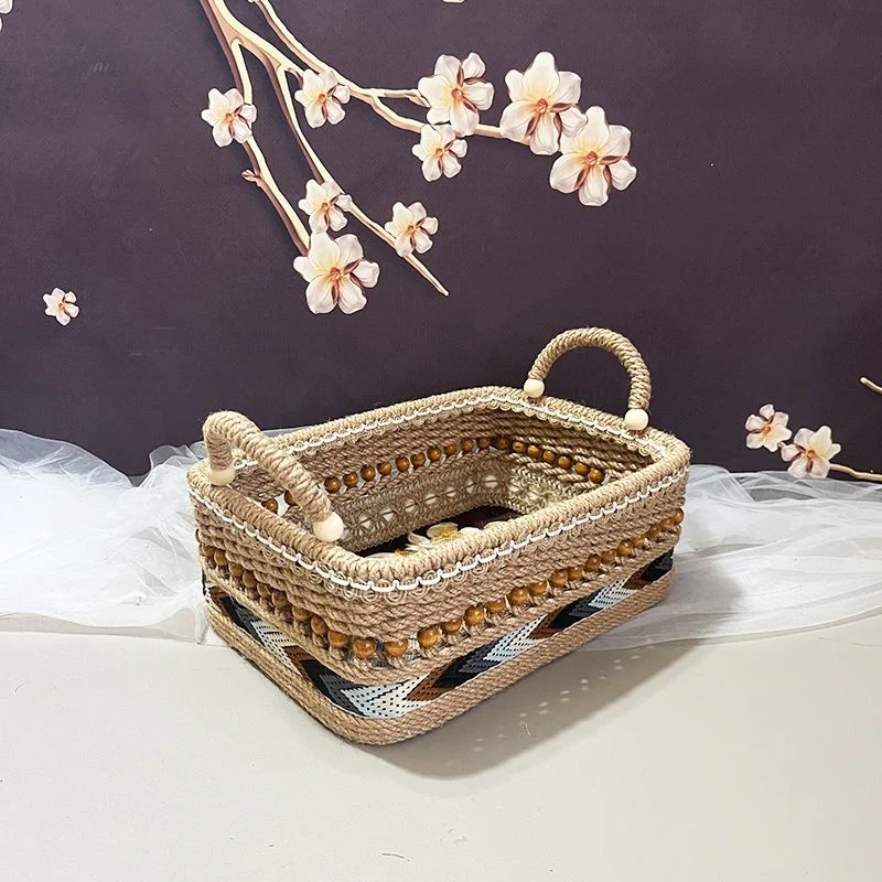 Eco-Friendly Natural Fiber Storage Basket - Image 7