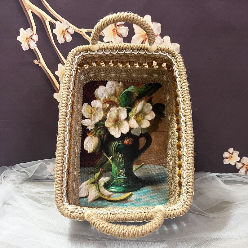 Eco-Friendly Natural Fiber Storage Basket - Image 8
