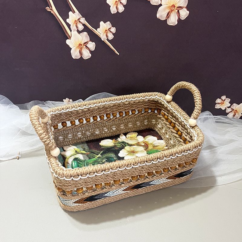 Eco-Friendly Natural Fiber Storage Basket - Image 9