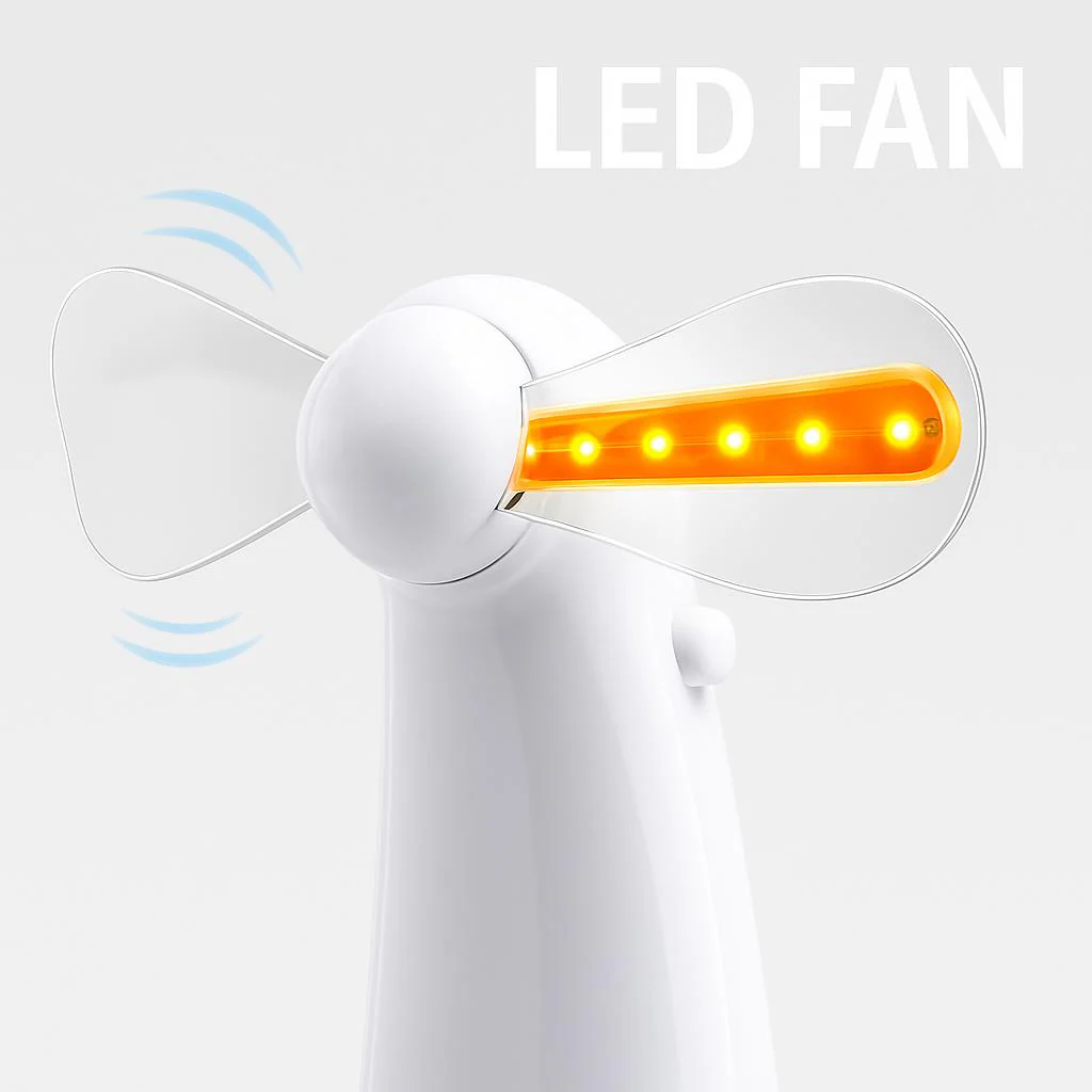 Handheld LED Message Fan - Image 4