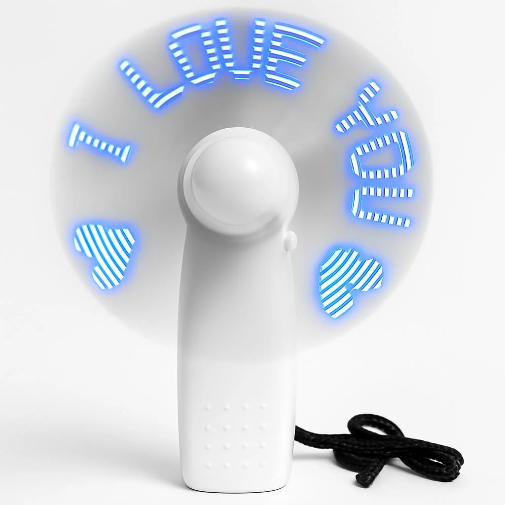 Handheld LED Message Fan - Image 8