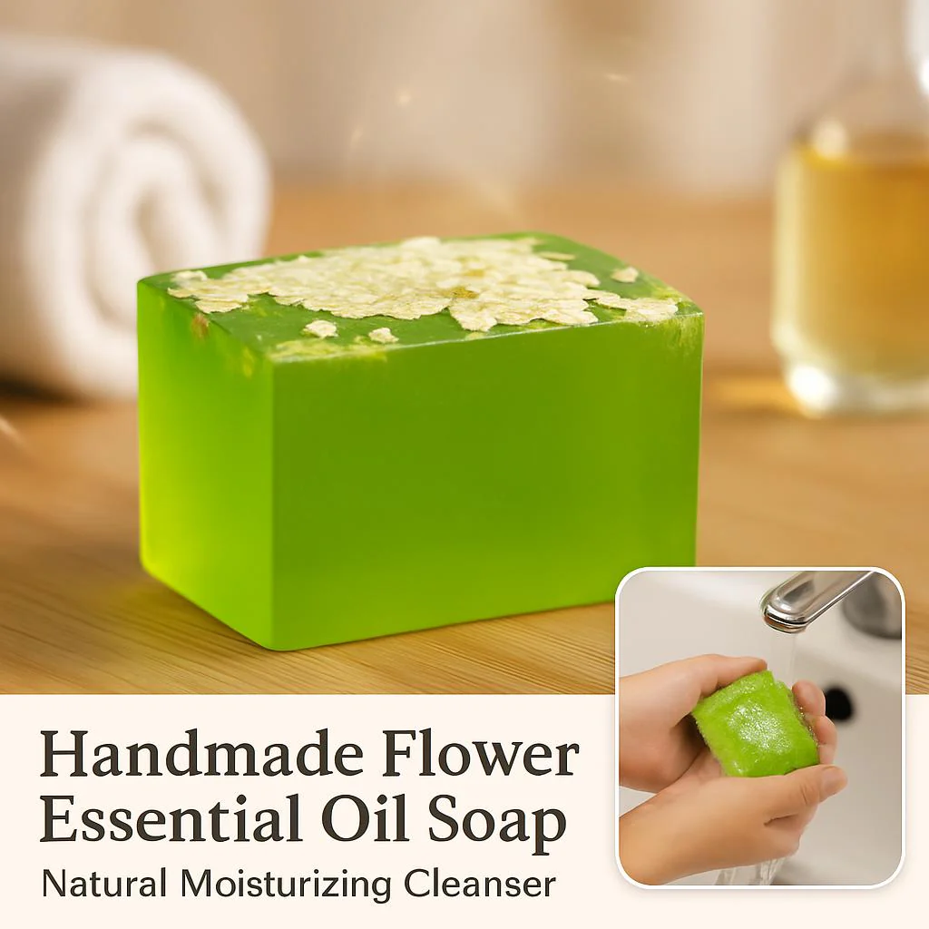 Handmade Essential Oil Soap Bar – 7.05 oz (200 g) | Natural Moisturizing, Eco-Friendly - Image 12