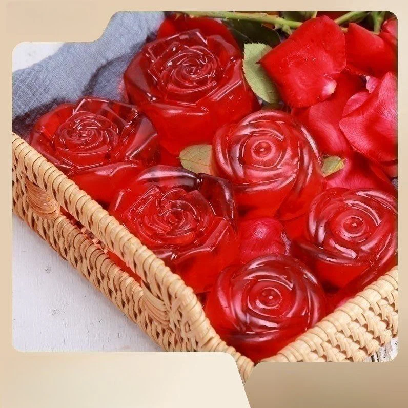 Handmade Rose Oil Face Soap - Natural & Eco-Friendly Cleanser - Image 10