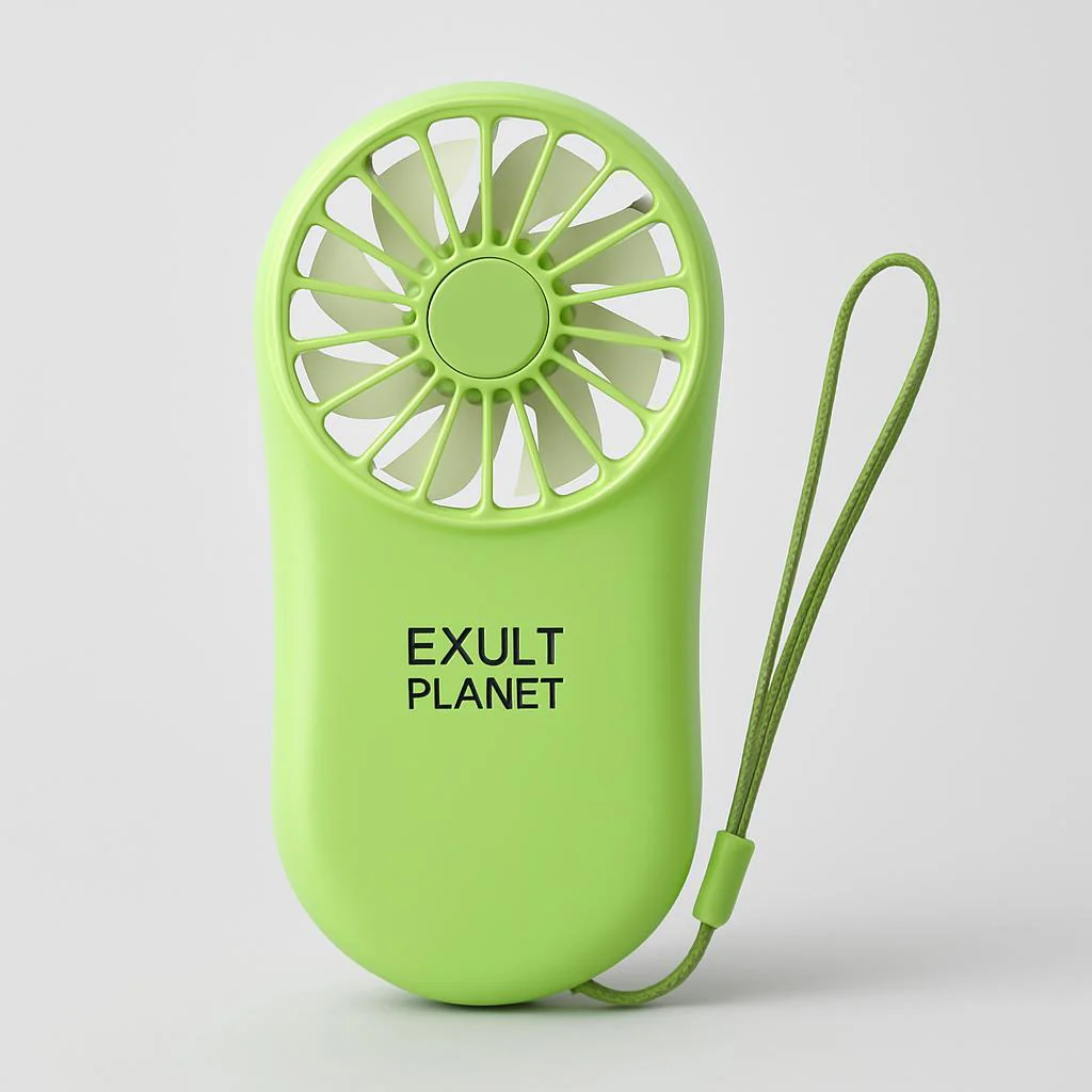 Portable Neckband Fan with Dual Cooling Blades - Image 7
