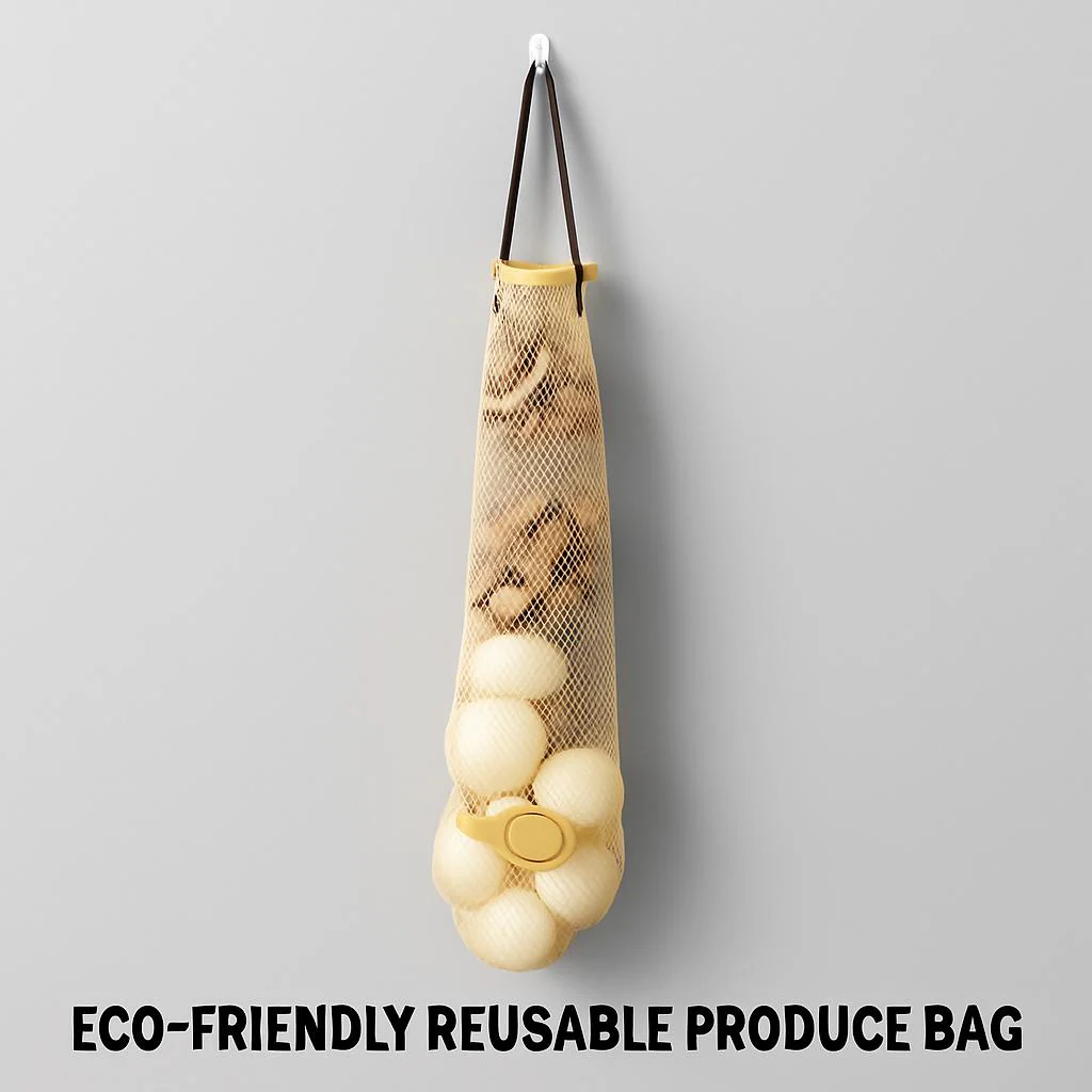 Eco-Friendly Reusable Produce Bag - Sustainable Grocery Solution - Image 3