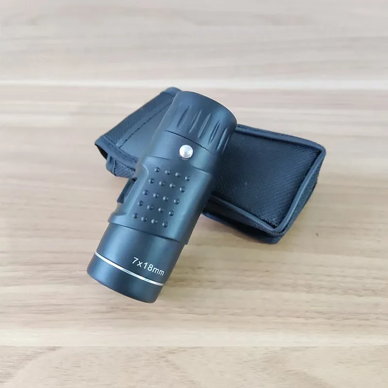HD Mini Monocular Telescope 7X18 Fully Coated Optics Bak4 Pocket Concert Spotting Scope Long Range For Hunting Camping - Image 4